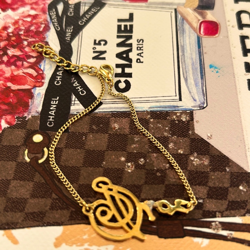- Dior Bracelet 8 1/2 inches